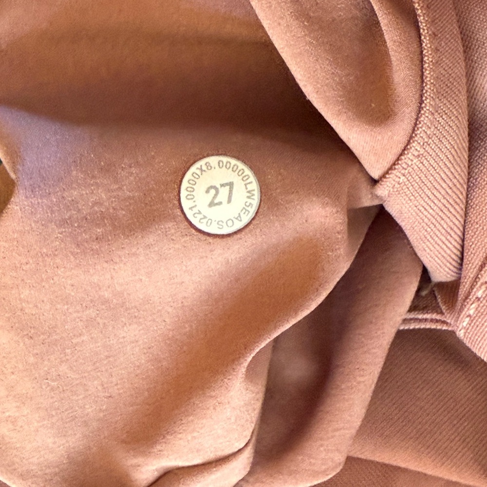 Lululemon Warpstreme High-Rise 7/8 Jogger /
Women's Sz. 27 / Spiced Chai - Picture 3 of 4